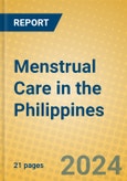 Menstrual Care in the Philippines- Product Image