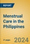 Menstrual Care in the Philippines - Product Image