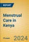 Menstrual Care in Kenya - Product Image