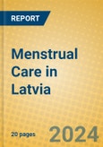 Menstrual Care in Latvia- Product Image