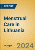 Menstrual Care in Lithuania- Product Image
