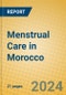 Menstrual Care in Morocco - Product Image