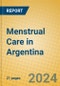Menstrual Care in Argentina - Product Image