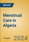 Menstrual Care in Algeria - Product Image