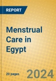 Menstrual Care in Egypt- Product Image
