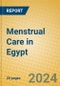 Menstrual Care in Egypt - Product Image