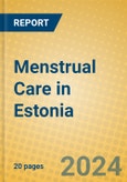 Menstrual Care in Estonia- Product Image