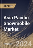 Asia Pacific Snowmobile Market Size, Share & Trends Analysis Report By Displacement Type (500 CC to 800 CC, 800 CC & above, and <500 CC), By Engine Type, By Distribution Channel, By Country and Growth Forecast, 2023 - 2030- Product Image