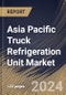 Asia Pacific Truck Refrigeration Unit Market Size, Share & Trends Analysis Report By Type (Split, and Roof Mount), By Trailer size, By End-user (Food, Pharmaceutical, Chemical Industry, and Others), By Country and Growth Forecast, 2023 - 2030 - Product Image