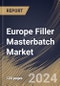 Europe Filler Masterbatch Market Size, Share & Trends Analysis Report By Carrier Polymer, By Application (Injection & Blow Molding, Films & Sheets, Tapes, and Others), By End-Use, By Country and Growth Forecast, 2023 - 2030 - Product Image