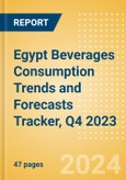 Egypt Beverages Consumption Trends and Forecasts Tracker, Q4 2023 (Dairy and Soy Drinks, Alcoholic Drinks, Soft Drinks and Hot Drinks)- Product Image