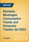 Romania Beverages Consumption Trends and Forecasts Tracker, Q4 2023 (Dairy and Soy Drinks, Alcoholic Drinks, Soft Drinks and Hot Drinks) - Product Image