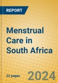 Menstrual Care in South Africa- Product Image