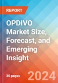 OPDIVO Market Size, Forecast, and Emerging Insight - 2032- Product Image
