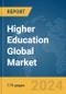 Higher Education Global Market Report 2024 - Product Thumbnail Image