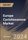 Europe Cyclohexanone Market Size, Share & Trends Analysis Report By Application (Caprolactam, Adipic Acid, Solvents and Others.), By Country and Growth Forecast, 2023 - 2030- Product Image