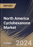 North America Cyclohexanone Market Size, Share & Trends Analysis Report By Application (Caprolactam, Adipic Acid, Solvents and Others.), By Country and Growth Forecast, 2023 - 2030- Product Image
