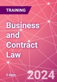 Business and Contract Law Training Course (ONLINE EVENT: December 4-5, 2024)- Product Image