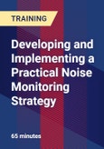 Developing and Implementing a Practical Noise Monitoring Strategy- Product Image