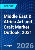 Middle East & Africa Art and Craft Market Outlook, 2031- Product Image