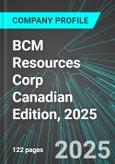 BCM Resources Corp (BCMRF:PINX) Canadian Edition, 2025: Analytics, Extensive Financial Metrics, and Benchmarks Against Averages and Top Companies Within its Industry- Product Image