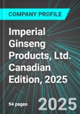 Imperial Ginseng Products, Ltd. (IGP:TSX) Canadian Edition, 2025: Analytics, Extensive Financial Metrics, and Benchmarks Against Averages and Top Companies Within its Industry- Product Image