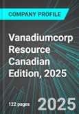 Vanadiumcorp Resource (VRB:TSX) Canadian Edition, 2025: Analytics, Extensive Financial Metrics, and Benchmarks Against Averages and Top Companies Within its Industry- Product Image