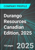 Durango Resources (DGO:TSX) Canadian Edition, 2025: Analytics, Extensive Financial Metrics, and Benchmarks Against Averages and Top Companies Within its Industry- Product Image