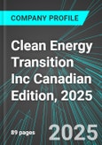 Clean Energy Transition Inc (TRAN:TSX) Canadian Edition, 2025: Analytics, Extensive Financial Metrics, and Benchmarks Against Averages and Top Companies Within its Industry- Product Image