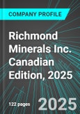 Richmond Minerals Inc. (RMD:TSX) Canadian Edition, 2025: Analytics, Extensive Financial Metrics, and Benchmarks Against Averages and Top Companies Within its Industry- Product Image