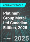 Platinum Group Metal Ltd (PLG:ASE) Canadian Edition, 2025: Analytics, Extensive Financial Metrics, and Benchmarks Against Averages and Top Companies Within its Industry- Product Image