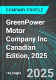 GreenPower Motor Company Inc (GP:NAS) Canadian Edition, 2025: Analytics, Extensive Financial Metrics, and Benchmarks Against Averages and Top Companies Within its Industry- Product Image