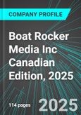 Boat Rocker Media Inc (BRMI:TSE) Canadian Edition, 2025: Analytics, Extensive Financial Metrics, and Benchmarks Against Averages and Top Companies Within its Industry- Product Image