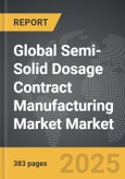 Semi-Solid Dosage Contract Manufacturing Market - Global Strategic Business Report- Product Image