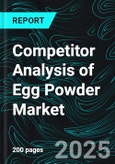 Competitor Analysis of Egg Powder Market Recent Developments, Company Strategies, Sustainability Benchmarking, Product Launches, Key Persons, and Revenue Forecasts- Product Image