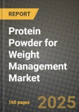 Protein Powder for Weight Management Market Outlook 2026-2034: Market Share, and Growth Analysis- Product Image