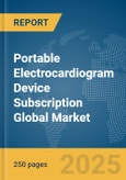 Portable Electrocardiogram (ECG) Device Subscription Global Market Report 2025- Product Image