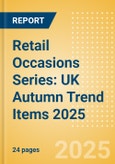 Retail Occasions Series: UK Autumn Trend Items 2025- Product Image