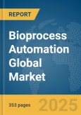 Bioprocess Automation Global Market Opportunities and Strategies to 2034- Product Image
