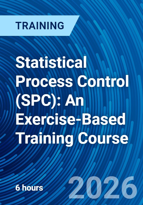 Statistical Process Control (SPC): An Exercise-Based Training Course ...