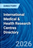 International Medical & Health Research Centres Directory- Product Image