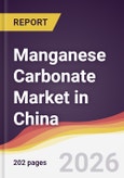 Manganese Carbonate Market in China- Product Image