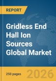 Gridless End Hall Ion Sources Global Market Report 2026- Product Image
