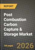 Post Combustion Carbon Capture & Storage Market Outlook 2026-2034: Market Share, and Growth Analysis by Technology, Application, End-User Industry, Component- Product Image