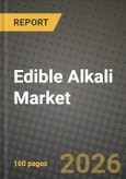 Edible Alkali Market Size, Share & Growth Analysis Report - Industry Trends, Competitive Landscape, Segment Insights (by Product Type, Application, End-User), and Forecast 2024-2034- Product Image