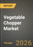 Vegetable Chopper Market Size, Share & Growth Analysis Report - Industry Trends, Competitive Landscape, Segment Insights (by Product Type, Application, End-User), and Forecast 2024-2034- Product Image