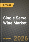 Single Serve Wine Market Size, Share & Growth Analysis Report - Industry Trends, Competitive Landscape, Segment Insights (by Product Type, Application, End-User), and Forecast 2024-2034- Product Image