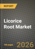 Licorice Root Market Size, Share & Growth Analysis Report - Industry Trends, Competitive Landscape, Segment Insights (by Product Type, Application, End-User), and Forecast 2024-2034- Product Image