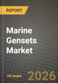 Marine Gensets Market Outlook 2026-2034: Market Share, and Growth Analysis by Power Rating, Fuel Type, Application, End User- Product Image