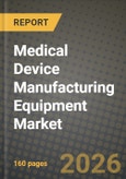 Medical Device Manufacturing Equipment Market Outlook 2026-2034: Market Share, and Growth Analysis by Product Type, End User, Application, Technology- Product Image